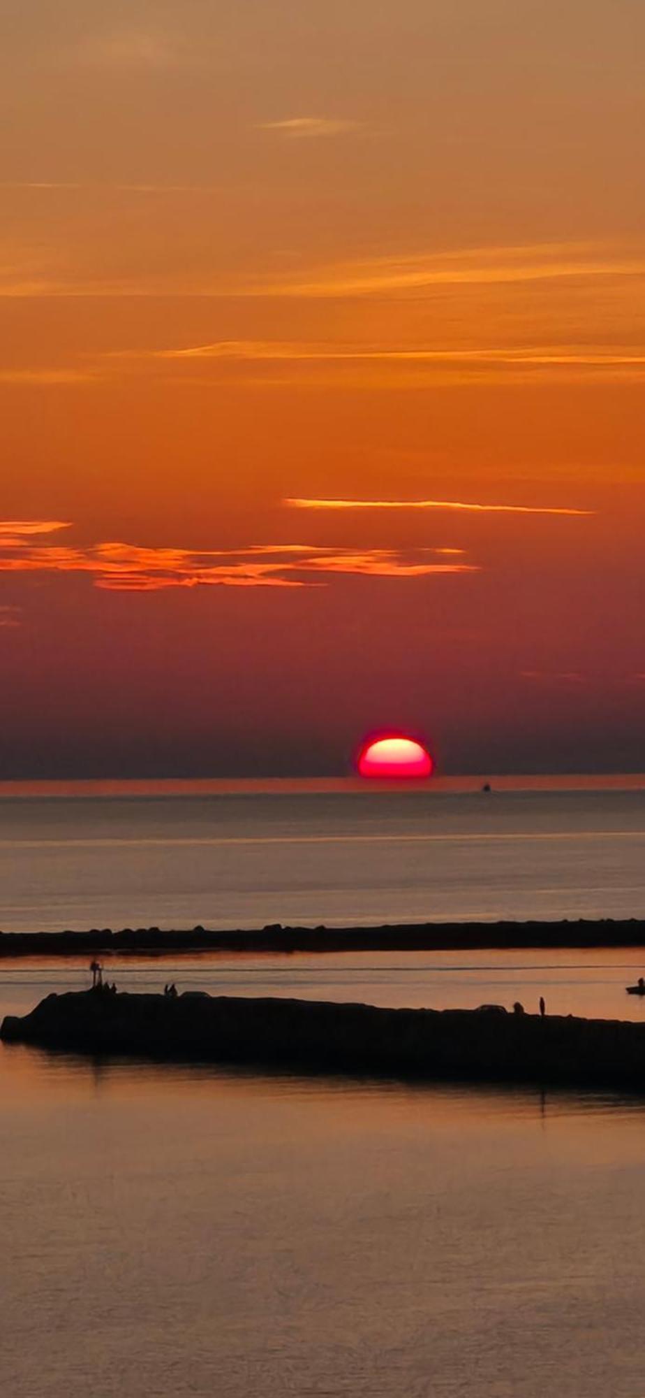 Sunset Apartment Shëngjin Esterno foto